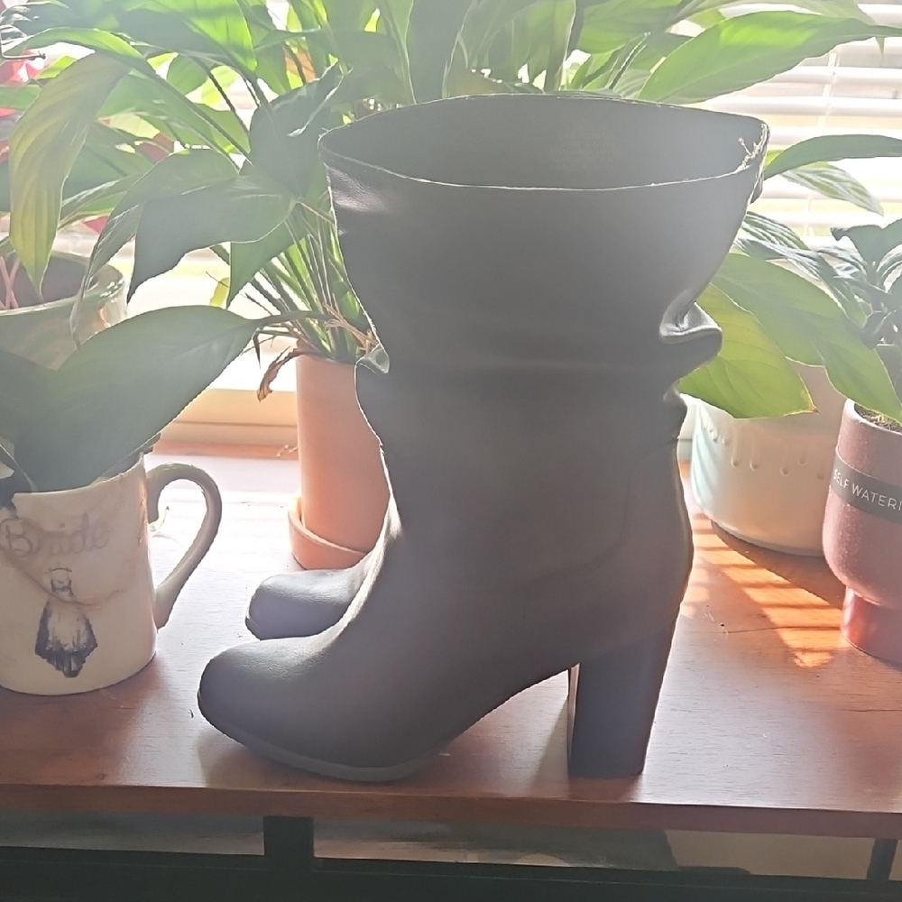 Style & Co. Black Heeled Boots